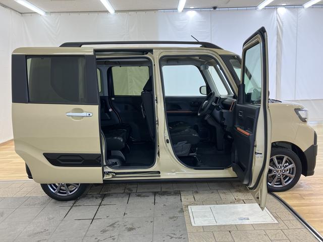 タント ファンクロス　／オーディオレス／バックカメラ／両側電動スライ　定期点検記録簿　Ｂモニター　レーダーブレーキ　スマートキー＆プッシュスタート　電動格納ドアミラー　アイドリングストップ車　ハイビームアシスト　両側オートスライドドア　レーンキープアシスト　セキュリティ（8枚目）