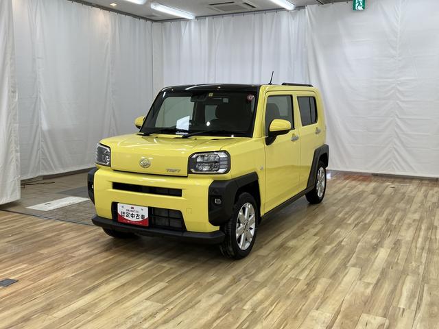 タフト Ｇ　／オーディオレス／キーフリー／アルミ／ＬＥＤヘッドライト　セキュリティーアラーム　ムーンルーフ　車線逸脱防止　キーフリー　スマートキー＆プッシュスタート　衝突安全ボディ　オートマチックハイビーム　アルミ　整備記録簿有　踏み間違い防止アシスト　ＩＳＳ（5枚目）