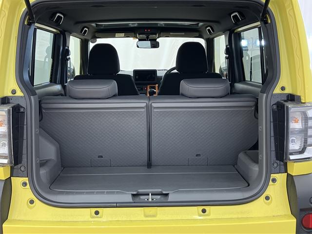 タフト Ｇ　／オーディオレス／キーフリー／アルミ／ＬＥＤヘッドライト　セキュリティーアラーム　ムーンルーフ　車線逸脱防止　キーフリー　スマートキー＆プッシュスタート　衝突安全ボディ　オートマチックハイビーム　アルミ　整備記録簿有　踏み間違い防止アシスト　ＩＳＳ（35枚目）