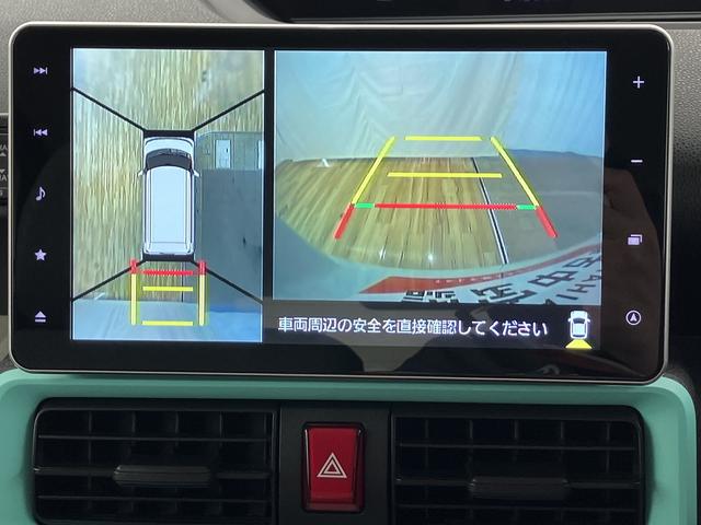 タント Ｘ　／４ＷＤ／ナビ／パノラマカメラ／両側スライド片側電動ドア　シートヒータ　ドライブレコーダ　全方位カメラ　レーンキープ　ブルートゥース　ＬＥＤ　電格ミラー　１オーナー　リアカメラ　両側スライド片側電動ドア　ブレーキサポート　オートハイビーム　キーフリー　４ＷＤ（18枚目）