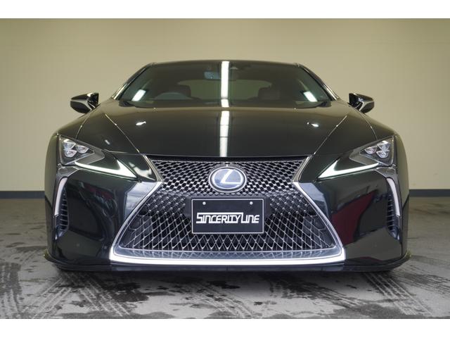 ＬＣ５００ｈ　Ｌパッケージ　・ＴＲＤフルエアロ・純正ＯＰ２１インチアルミホイール・ガラスパノラマルーフ・３眼ＬＥＤ・本革シート・クリアランスソナー・シートヒーター＆エアコン・プリクラッシュ・ブラインドスポット・パワーシート・(23枚目)