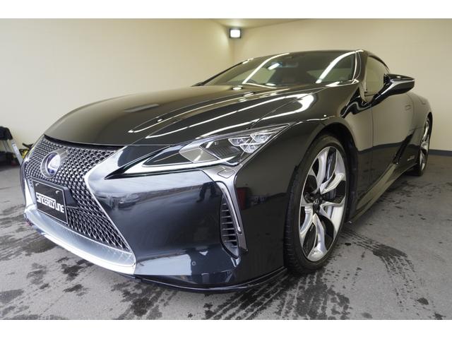 ＬＣ５００ｈ　Ｌパッケージ　・ＴＲＤフルエアロ・純正ＯＰ２１インチアルミホイール・ガラスパノラマルーフ・３眼ＬＥＤ・本革シート・クリアランスソナー・シートヒーター＆エアコン・プリクラッシュ・ブラインドスポット・パワーシート・(33枚目)