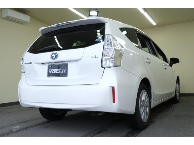 プリウスアルファ Ｓ　・前後ドライブレコーダー・純正１６インチホイール・７インチナビ・ＴＶ・バックカメラ・Ｂｌｕｅｔｏｏｔｈ・スマートキー・プッシュスタート・スペアキー（8枚目）