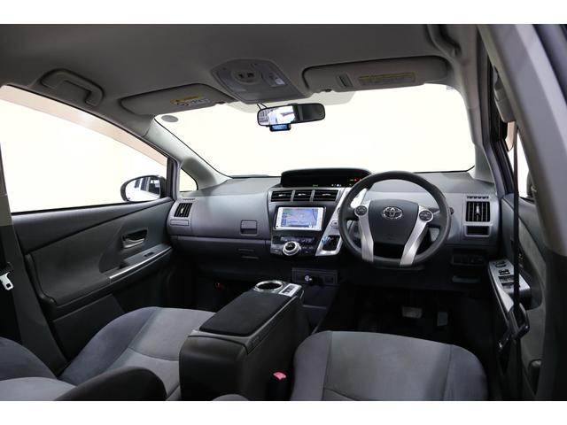 プリウスアルファ Ｓ　・前後ドライブレコーダー・純正１６インチホイール・７インチナビ・ＴＶ・バックカメラ・Ｂｌｕｅｔｏｏｔｈ・スマートキー・プッシュスタート・スペアキー（12枚目）