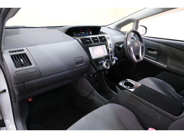 プリウスアルファ Ｓ　・前後ドライブレコーダー・純正１６インチホイール・７インチナビ・ＴＶ・バックカメラ・Ｂｌｕｅｔｏｏｔｈ・スマートキー・プッシュスタート・スペアキー（59枚目）