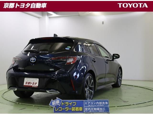カローラスポーツ ハイブリッドＧ　Ｚ　衝突被害軽減Ｓ　Ｂモニ　盗難防止装置　ＬＥＤライト　オートクルーズコントロール　半革シート　メモリ－ナビ　ドライブレコーダー　アルミホイール　スマートキ－　ＡＢＳ　パワーウィンドウ　オ－トエアコン（3枚目）