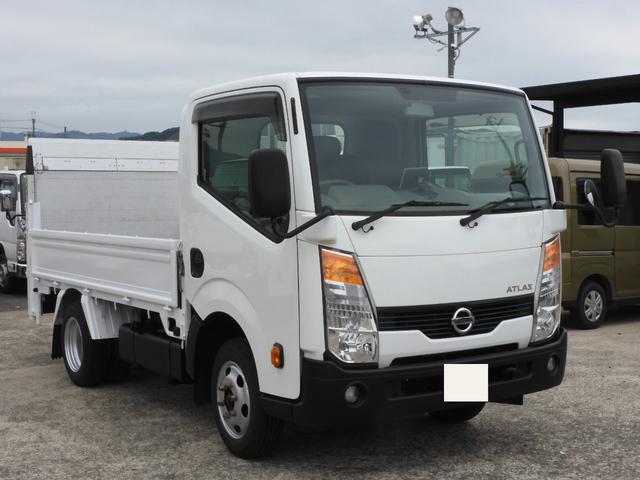 アトラストラック 　平　オートマ　　新明和垂直パワーゲート付　ラジコン付　積載１．５ｔ　総重量５ｔ未　５ｔ限定免許対応　バックモニター　左電動格納ミラー　キーレス　ＡＴ　荷室内寸　３１０　１６０　３８（2枚目）