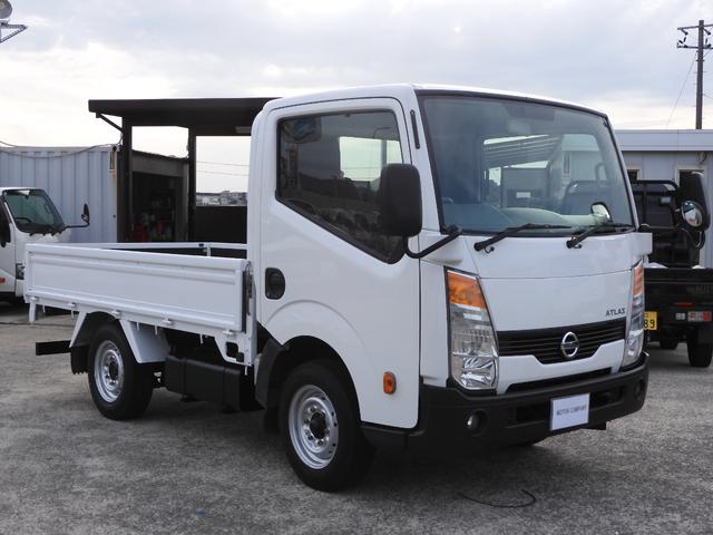 アトラストラック 　平　オートマ　積載１．５ｔ　総重量３．５ｔ未　新普通免許対応　社外ナビ　ＥＴＣ　バックカメラ　キーレス　左電動格納ミラー　ＣＢＦ－ＳＱ１Ｆ２４　荷台内寸　２８５　１６０　３８（2枚目）