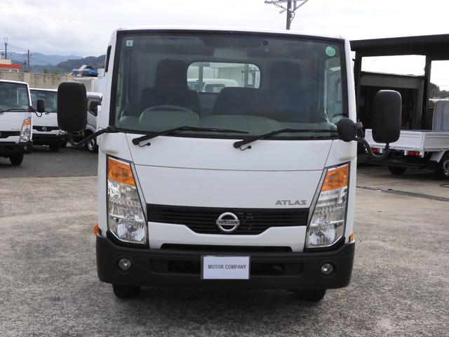 アトラストラック 　平　オートマ　積載１．５ｔ　総重量３．５ｔ未　新普通免許対応　荷台鉄板張　左電動格納ミラー　ＣＢＦ－ＳＱ２Ｆ２４　　荷台内寸　３１０　１６０　３８（3枚目）