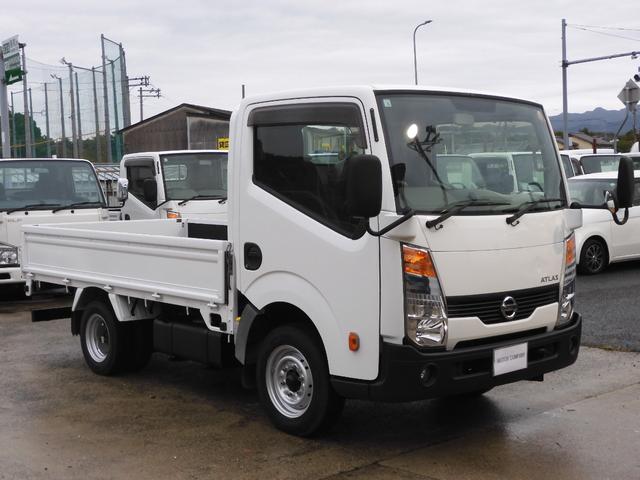 アトラストラック 　平　積載１．５ｔ　総重量３．５ｔ未　新普通免許対応　荷台鉄板張　ＥＴＣ　キーレス　左電動格納ミラー　ＣＢＦ－ＳＱ１Ｆ２４　荷台内寸２８５　１６０　３８（30枚目）