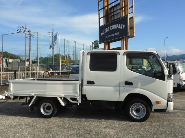 ダイナトラック Wキャブロングジャストロー ダブルキャブ 6人乗 オートマ 積載1.15t 総重量3.5t未 新普通免許対応 荷台鉄板張 ナビ バックカメラ TV ETC ディーゼル リアヒーター・クーラー 全席パワーウインドウ 左電格ミラー(25枚目)