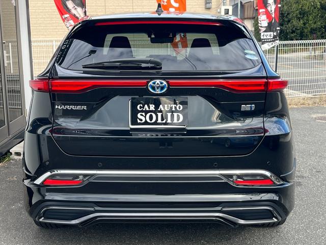 ハリアーハイブリッド Z レザーパッケージ JBLサウンドシステム・モデリスタ・12.3型フルセグナビ・パノラミックビューモニタ-・デジタルインナーミラー・シートベンチレーション・ステアリングヒーターBSM・パワーバックドア・黒革シート(10枚目)