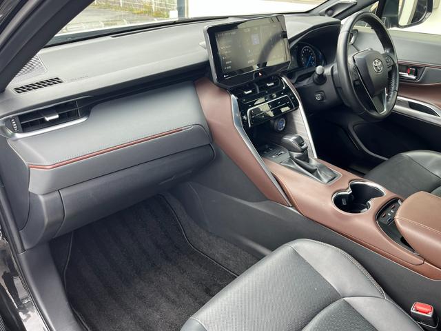 ハリアーハイブリッド Z レザーパッケージ JBLサウンドシステム・モデリスタ・12.3型フルセグナビ・パノラミックビューモニタ-・デジタルインナーミラー・シートベンチレーション・ステアリングヒーターBSM・パワーバックドア・黒革シート(18枚目)