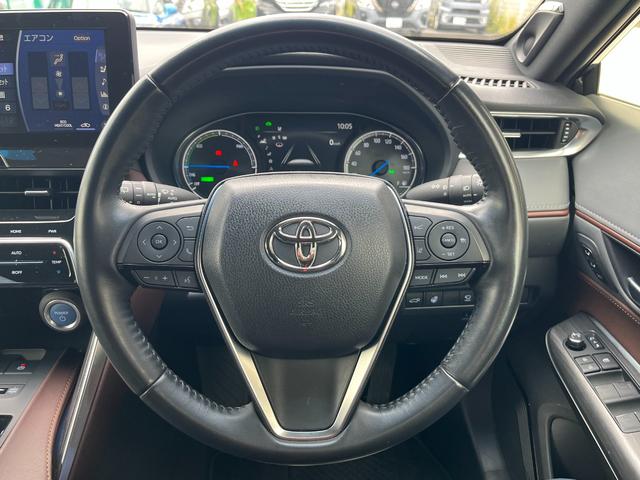 ハリアーハイブリッド Z レザーパッケージ JBLサウンドシステム・モデリスタ・12.3型フルセグナビ・パノラミックビューモニタ-・デジタルインナーミラー・シートベンチレーション・ステアリングヒーターBSM・パワーバックドア・黒革シート(20枚目)