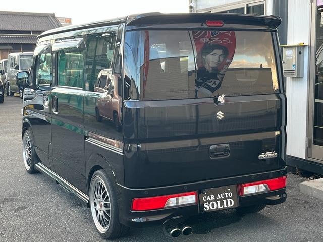 エブリイワゴン ＰＺターボスペシャル　Ｋ－ＢＲＥＡＫ１６インチＡＷ・Ｋ－ＢＲＥＡＫマフラー・車高調・両側パワースライドドア・前後ドライブレコーダー・デジタルインナーミラー・カロッツェリアナビ・バックカメラ・コーナーセンサー・ＥＴＣ（11枚目）