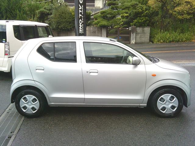 アルト Ｓ　オ―ディオレス／レーダ－ブレ－キサポ－ト装着車（8枚目）