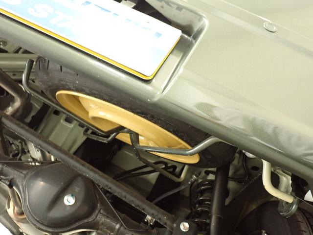 エブリイ ＰＣ　６型　２ＷＤ　インパネＣＶＴ　スズキプレミアム中古車　衝突被害軽減ブレーキ　リヤパーキングセンサー　車検整備付　ＬＥＤヘッドランプ　ハイビームアシスト　後席両側スライドドア　シートヒーター　アイドリングストップ　スペアタイヤ　マッドフラップ（39枚目）