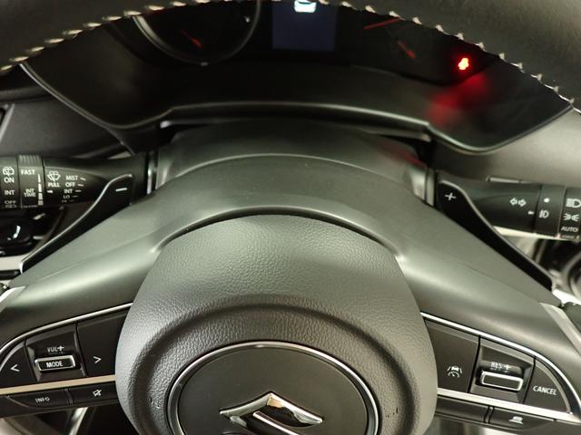 スイフト HYBRID MZ 全方位カメラ付ナビ スズキコネクト ナビ 全方位カメラ 衝突被害軽減ブレーキ ACC スズキコネクト パーキングセンサー 電動パーキングブレーキ パドルシフト 車線逸脱抑制機能 LEDヘッドランプ ハイビームアシスト スマートキー AW(9枚目)