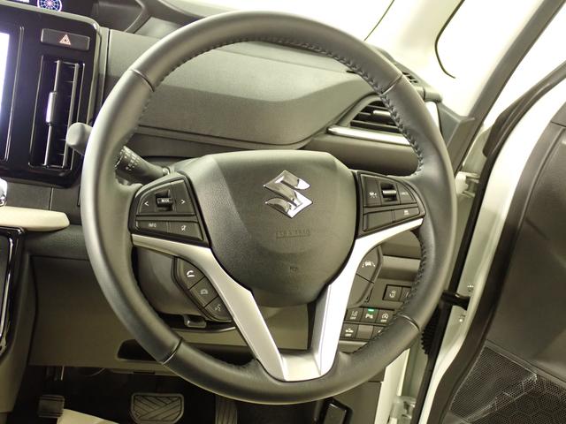 ソリオ HYBRID MZ 2型 全方位モニター付メモリーナビ ナビ 全方位カメラ ACC 後席両側電動スライドドア 衝突被害軽減ブレーキ サーキュレーター 車線逸脱抑制機能 シートヒーター LEDヘッドランプ ハイビームアシスト フロアマット 6エアバック AW(8枚目)