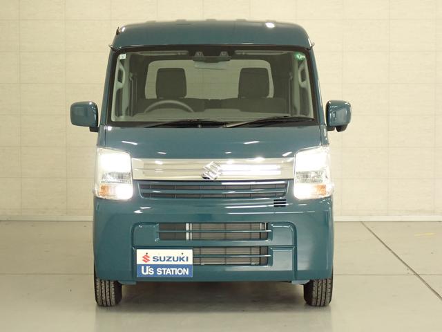 エブリイ ＪＯＩＮ　６型　パートタイム４ＷＤ　ＣＶＴ　車検整備付　４ＷＤ　衝突被害軽減ブレーキ　リヤパーキングセンサー　車検整備付　ＬＥＤヘッドランプ　ハイビームアシスト　後席両側スライドドア　フロアマット　シートヒーター　車線逸脱警報機能　スマートキー（2枚目）