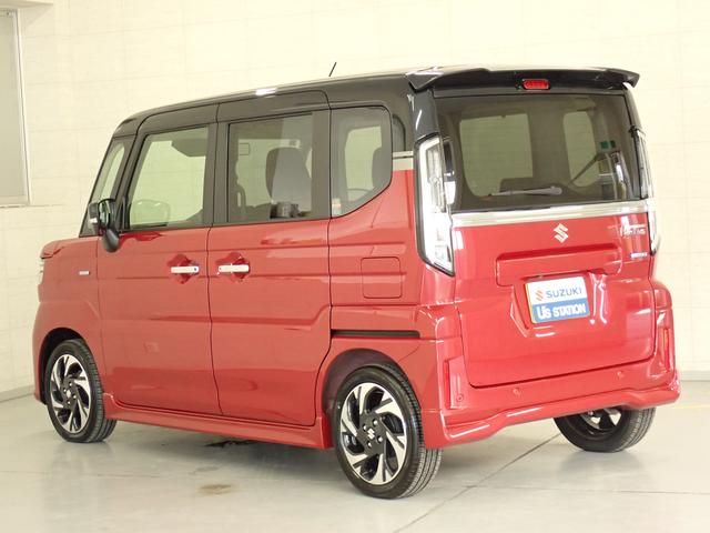 スペーシアカスタム カスタム　ＨＹＢＲＩＤ　ＸＳ　全方位カメラ付ナビ　コネクト　ナビ　全方位カメラ　ＡＣＣ　スズキコネクト　電動パーキングブレーキ　衝突被害軽減ブレーキ　ＬＥＤヘッドランプ　ハイビームアシスト　後席両側電動スライドドア　ステアリングヒーター　サーキュレーター　ＡＷ（26枚目）