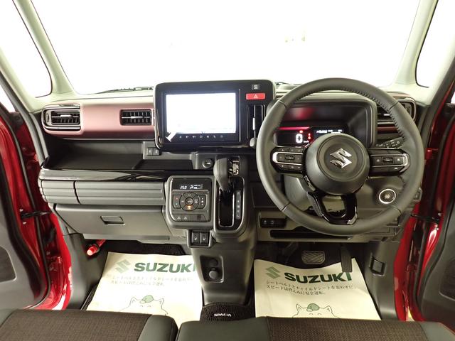 スペーシアカスタム カスタム　ＨＹＢＲＩＤ　ＸＳ　全方位カメラ付ナビ　コネクト　ナビ　全方位カメラ　ＡＣＣ　スズキコネクト　電動パーキングブレーキ　衝突被害軽減ブレーキ　ＬＥＤヘッドランプ　ハイビームアシスト　後席両側電動スライドドア　ステアリングヒーター　サーキュレーター　ＡＷ（27枚目）