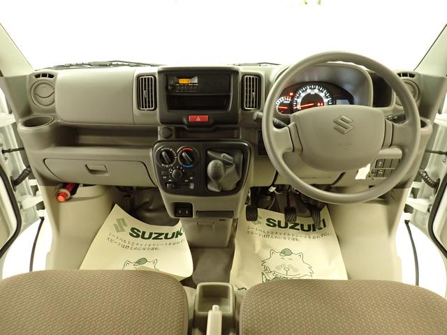 エブリイ ＰＡリミテッド　６型　５ＭＴ　デュアルカメラブレーキサポート　インパネ５ＭＴ　後席両側スライドドア　衝突被害軽減Ｂ　ＡＭ／ＦＭラジオ　リヤパーキングセンサー　ハイビームアシスト　キーレスエントリー　車線逸脱警報機能　スモークガラス　マッドフラップ　スペアタイヤ（10枚目）