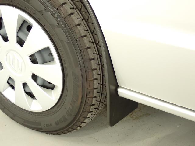 泥除けになる マッドフラップを装備しています。