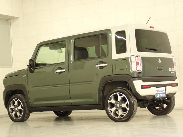 ハスラー ＨＹＢＲＩＤ　Ｘ　３型　フルタイム４ＷＤ　ＣＶＴ　ＤＣＢＳ　４ＷＤ　衝突被害軽減ブレーキ　ＡＣＣ　リヤパーキングセンサー　ＬＥＤヘッドランプ　ハイビームアシスト　車線逸脱抑制機能　フロアマット　シートヒーター　サイド・カーテンエアバック　スマートキー　ＡＷ（21枚目）