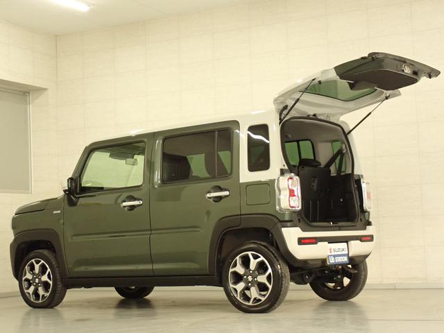 ハスラー ＨＹＢＲＩＤ　Ｘ　３型　フルタイム４ＷＤ　ＣＶＴ　ＤＣＢＳ　４ＷＤ　衝突被害軽減ブレーキ　ＡＣＣ　リヤパーキングセンサー　ＬＥＤヘッドランプ　ハイビームアシスト　車線逸脱抑制機能　フロアマット　シートヒーター　サイド・カーテンエアバック　スマートキー　ＡＷ（35枚目）