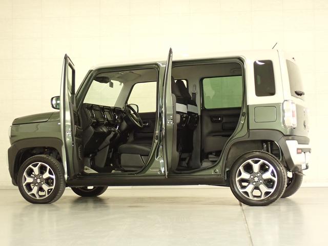 ハスラー ＨＹＢＲＩＤ　Ｘ　３型　フルタイム４ＷＤ　ＣＶＴ　ＤＣＢＳ　４ＷＤ　衝突被害軽減ブレーキ　ＡＣＣ　リヤパーキングセンサー　ＬＥＤヘッドランプ　ハイビームアシスト　車線逸脱抑制機能　フロアマット　シートヒーター　サイド・カーテンエアバック　スマートキー　ＡＷ（45枚目）