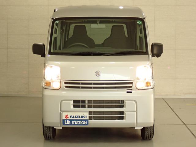 エブリイ PA 6型 2WD 4AT スズキセーフティサポート非装着車 AM/FMラジオ リヤパーキングセンサー 後席両側スライドドア フロアマット バイザー オートライト マニュアルエアコン アイドリングストップ マッドフラップ スペアタイヤ 運転席・助手席エアバック(2枚目)