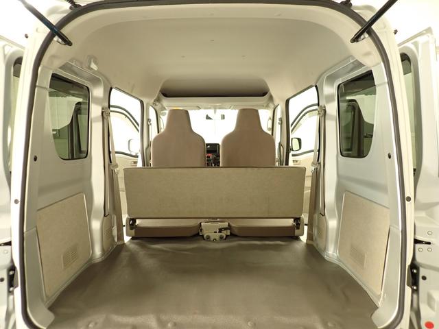 エブリイ PA 6型 2WD 4AT スズキセーフティサポート非装着車 AM/FMラジオ リヤパーキングセンサー 後席両側スライドドア フロアマット バイザー オートライト マニュアルエアコン アイドリングストップ マッドフラップ スペアタイヤ 運転席・助手席エアバック(5枚目)