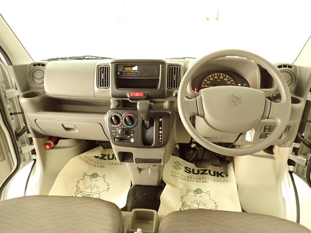 エブリイ PA 6型 2WD 4AT スズキセーフティサポート非装着車 AM/FMラジオ リヤパーキングセンサー 後席両側スライドドア フロアマット バイザー オートライト マニュアルエアコン アイドリングストップ マッドフラップ スペアタイヤ 運転席・助手席エアバック(8枚目)