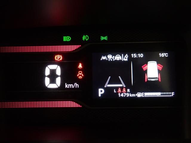 スペーシアカスタム カスタム HYBRID XSターボ 全方位モニター付ナビ ナビ 全方位カメラ スズキコネクト ETC 衝突被害軽減ブレーキ ステアリングヒーター ACC 後席両側電動スライドドア サーキュレーター 電動パーキングブレーキ フロアマット パドルシフト LED(16枚目)