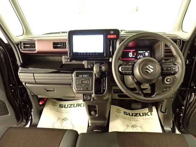 スペーシアカスタム カスタム HYBRID XSターボ 全方位モニター付ナビ ナビ 全方位カメラ スズキコネクト ETC 衝突被害軽減ブレーキ ステアリングヒーター ACC 後席両側電動スライドドア サーキュレーター 電動パーキングブレーキ フロアマット パドルシフト LED(26枚目)
