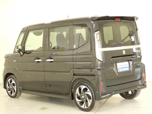 スペーシアカスタム カスタム HYBRID XSターボ 全方位モニター付ナビ ナビ 全方位カメラ スズキコネクト ETC 衝突被害軽減ブレーキ ステアリングヒーター ACC 後席両側電動スライドドア サーキュレーター 電動パーキングブレーキ フロアマット パドルシフト LED(53枚目)
