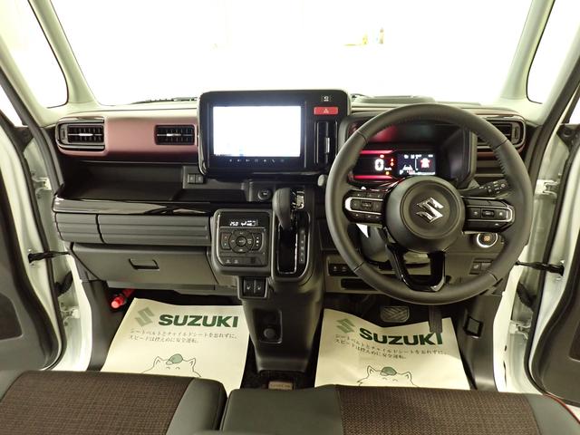スペーシアカスタム カスタム　ＨＹＢＲＩＤ　ＸＳ　全方位モニター付ナビ　コネクト　ナビ　全方位カメラ　スズキコネクト　ＡＣＣ　後席両側電動スライドドア　ステアリングヒーター　電動パーキングブレーキ　衝突被害軽減ブレーキ　サーキュレーター　フロアマット　ＬＥＤヘッドランプ　ＡＷ（25枚目）