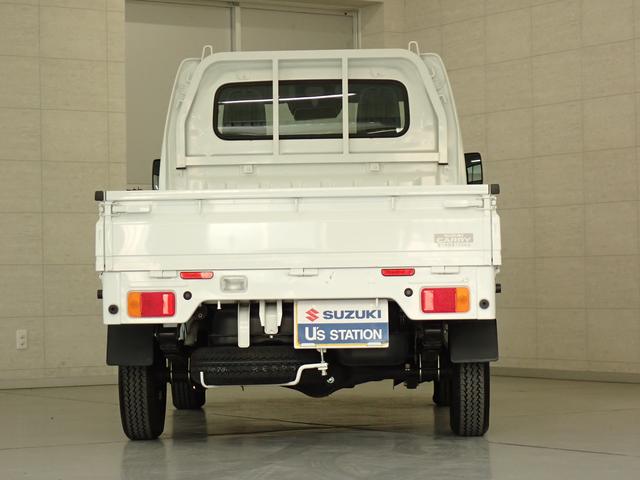 キャリイトラック KCエアコンパワステ 6型 4AT セーフティサポート装着車 2WD AM/FMラジオ 衝突被害軽減ブレーキ 車検整備付 車線逸脱警報機能 アイドリングストップ ハイビームアシスト マッドフラップ 誤発進抑制機能 マニュアルエアコン 運転席・助手席エアバック(48枚目)