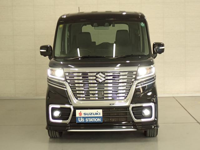 スペーシア カスタム HYBRID XSターボ 2型 2WD 車検整備付 ナビ 全方位カメラ ACC ドライブレコーダー ETC 衝突被害軽減ブレーキ 車検整備付 Rパーキングセンサー LEDヘッドランプ ハイビームアシスト 後席両側電動スライドドア フロアイルミネーション(2枚目)