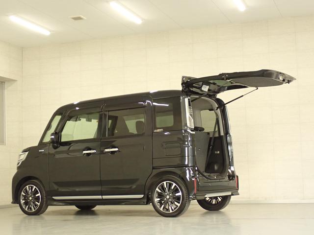 スペーシア カスタム HYBRID XSターボ 2型 2WD 車検整備付 ナビ 全方位カメラ ACC ドライブレコーダー ETC 衝突被害軽減ブレーキ 車検整備付 Rパーキングセンサー LEDヘッドランプ ハイビームアシスト 後席両側電動スライドドア フロアイルミネーション(42枚目)