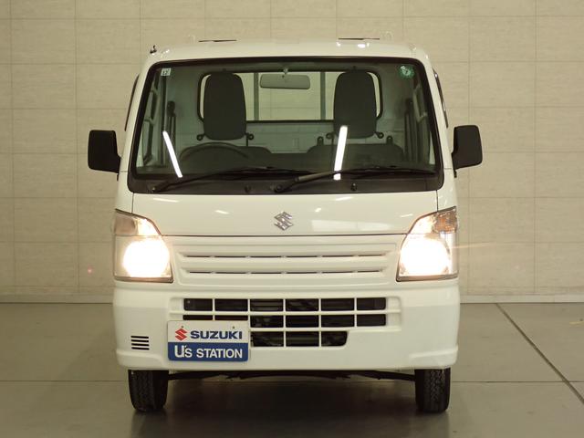 キャリイトラック ＫＣ　エアコン・パワステ　２ＷＤ　３ＡＴ　運転席エアバック　２ＷＤ　フロア３ＡＴ　ナビ　ＥＴＣ　ドアバイザー　マニュアルエアコン　運転席エアバック　マッドフラップ　アングルポストプロテクター　シガーライター　灰皿（2枚目）