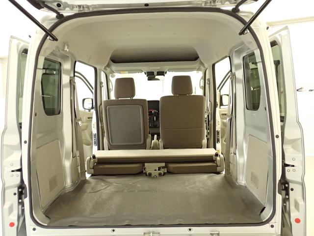 エブリイ ＰＣ　６型　２ＷＤ　ＣＶＴ　デュアルカメラブレーキサポート　衝突被害軽減ブレーキ　リヤパーキングセンサー　車検整備付　ＬＥＤヘッドランプ　ハイビームアシスト　後席両側スライドドア　フロアマット　シートヒーター　車線逸脱警報機能　マッドフラップ　スペアタイヤ（16枚目）