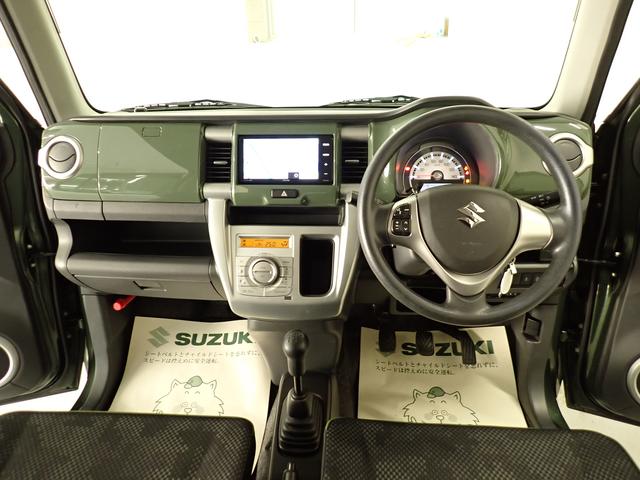 ハスラー Ｇ　ＭＲ３１Ｓ　２型　２ＷＤ　フロア５ＭＴ　車検整備付　５ＭＴ　ナビ　バックカメラ　ＥＴＣ　車検整備付　フロアマット　ドアバイザー　キーレスエントリー　セキュリティーアラーム　アイドリングストップ　シートヒーター　運転席・助手席エアバック（9枚目）