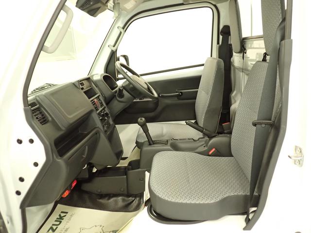 キャリイトラック KCエアコン・パワステ 7型 パートタイム4WD 4AT 4WD 衝突被害軽減ブレーキ 誤発進抑制機能 AM/FMラジオ アイドリングストップ ハイビームアシスト キーレスエントリー フロアマット マッドフラップ スペアタイヤ 車線逸脱警報機能 オートライト(36枚目)