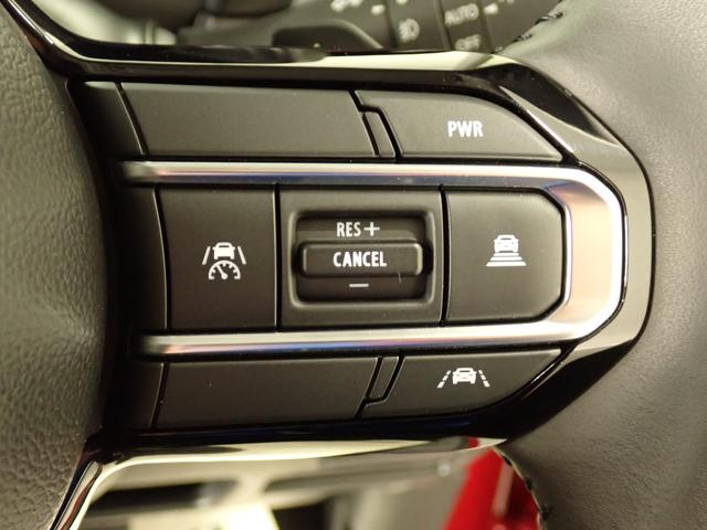 スペーシアカスタム カスタム HYBRID XSターボ 2WD インパネCVT 衝突被害軽減ブレーキ パーキングセンサー ACC ステアリングヒーター 後席両側電動スライドドア パドルシフト 電動パーキングブレーキ LEDヘッドランプ ハイビームアシスト サーキュレーター AW(6枚目)