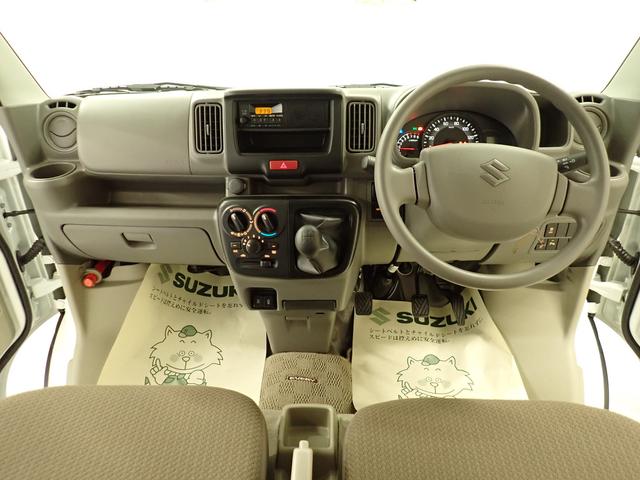 エブリイ PAリミテッド 6型 4WD 5MT LEDヘッドランプ インパネ5MT パートタイム4WD AM/FMラジオ 衝突被害軽減ブレーキ LEDヘッドランプ ハイビームアシスト フロアマット リヤパーキングセンサー キーレスエントリー 後席両側スライドドア(12枚目)