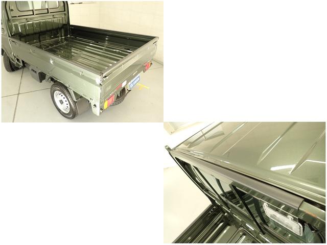 キャリイトラック KCエアコン・パワステ農繁 7型 4WD 高低二段切替式 5MT パートタイム4WD AM/FMラジオ 衝突被害軽減B マット 誤発進抑制機能 アイドリングストップ ハイビームアシスト 車線逸脱警報機能 キーレスエントリー マッドフラップ スペアタイヤ(7枚目)