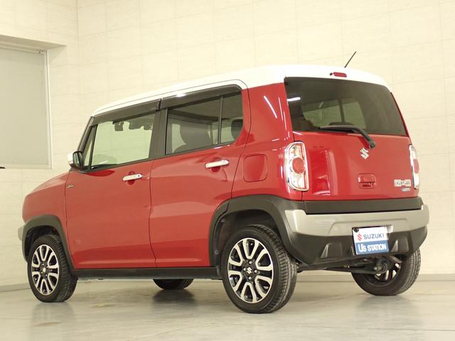 ハスラー J STYLE II MR41S 2型 2WD 車検整備付 ナビ バックカメラ ETC 衝突被害軽減ブレーキ 車検整備付 本革ステアリングホイールカバー HID オートライト フロアマット ドアバイザー スマートキー リモコンキーカバー 盗難警報装置 AW(23枚目)