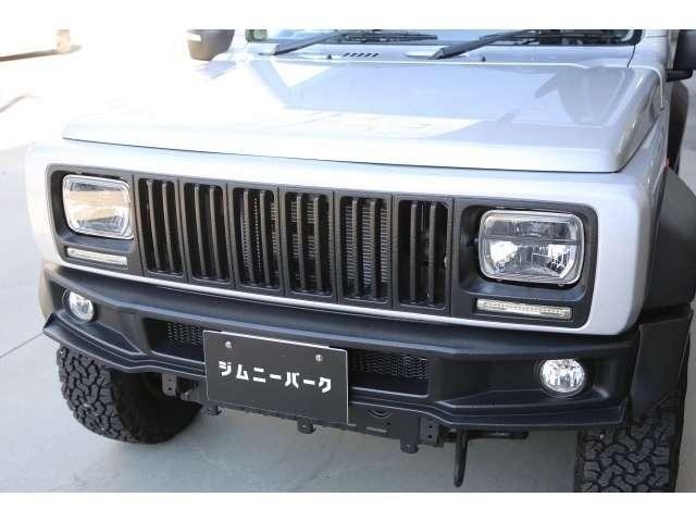 ジムニーシエラ ＪＣ　角目ＬＥＤチェロキー仕様　ディスプレイオーディオ　ＥＴＣ車載器　前後ドラレコ　ＤＥＡＮ１５アルミ　ＢＦグッドリッチＫＯ２　前後バンパー　サイドステップ　チッピングブラック塗装済み　ＬＥＤテールランプ（36枚目）